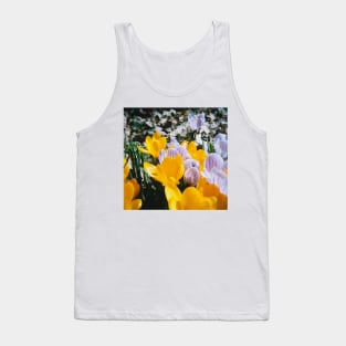 Springtime Crocuses - Diana 120mm Photograph Tank Top